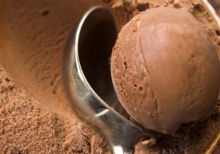 glace au chocolat