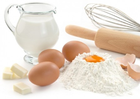 Ingrédients crêpes