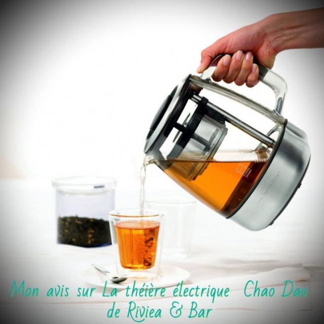 La théière électrique de luxe : Cha Dao de Riviera & Bar